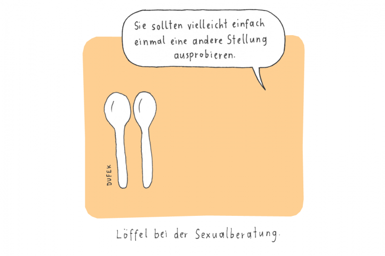 stellungswechsel karikatur